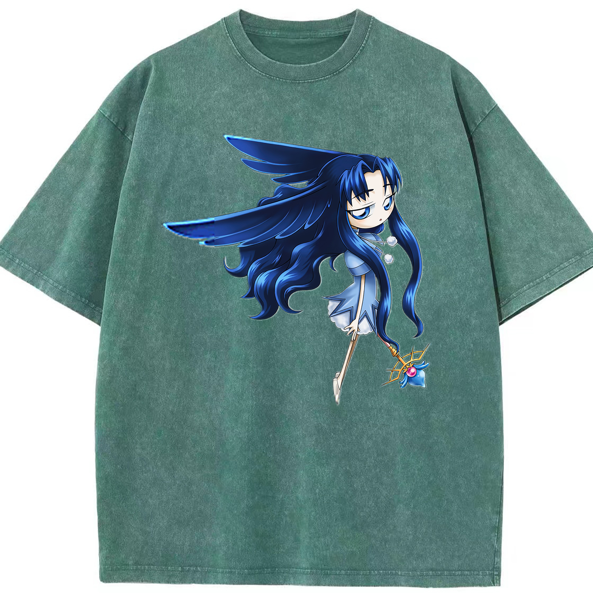 （画像用） 遊☆戯☆王 Yu-Gi-Oh! 綿100% ヴィンテージ風 半袖Tシャツ（フロントプリント）